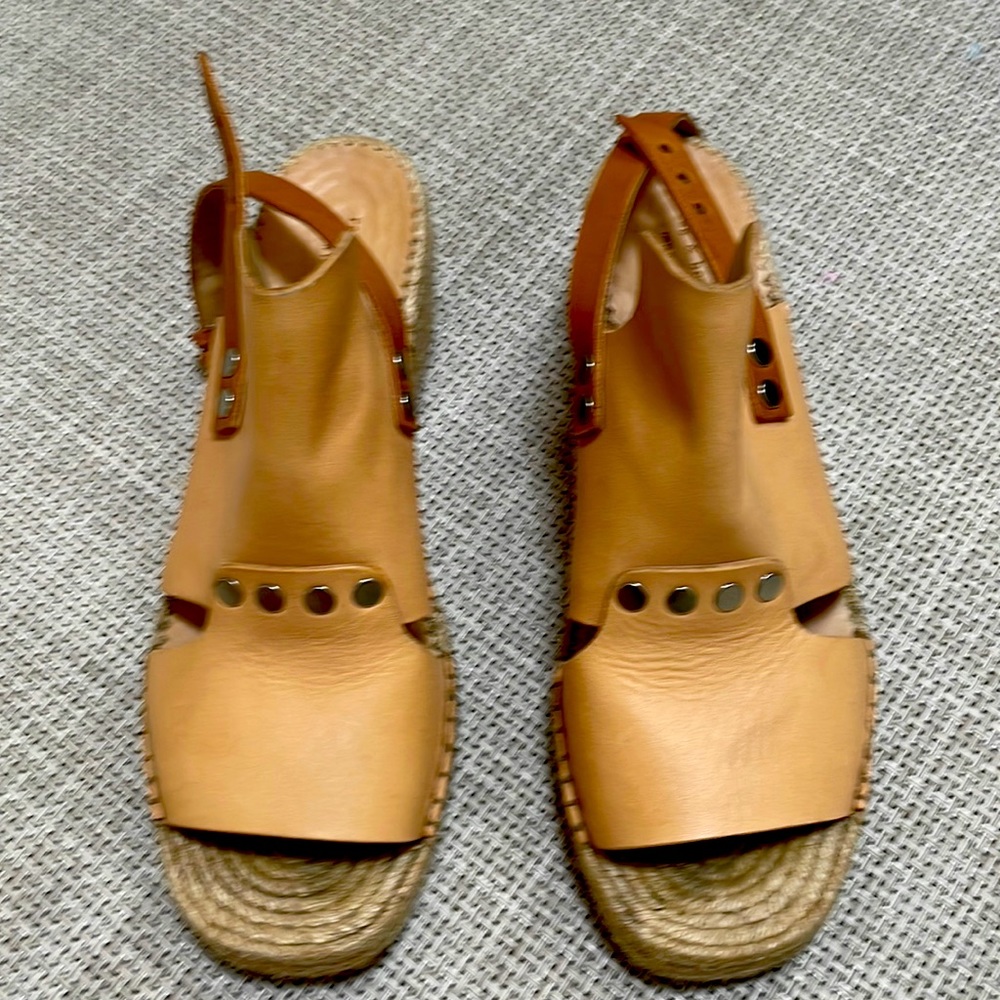 Rag & bone, tan espadrilles, size 10